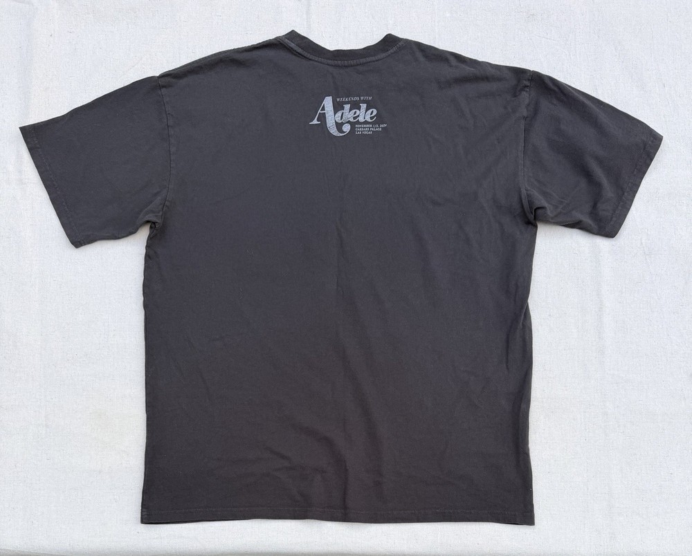 WEEKENDS w/ ADELE Shirt Official Merch Las Vegas Caesars Palace Concert Music XL