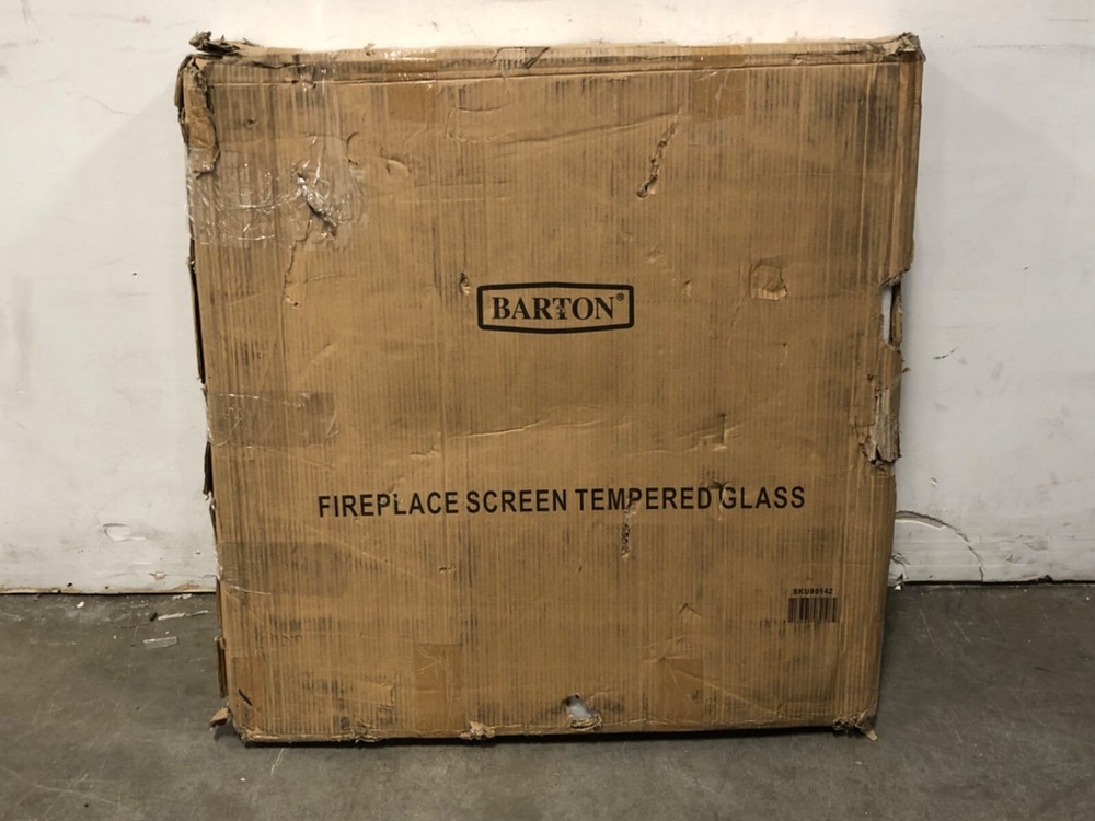 DEFECTIVE MISSING PIECES Barton 3Panel Fireplace Screen Decorative Tempe G3D
