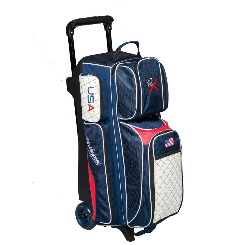 KR Strikeforce Royal Flush 3 Ball Roller Bowling Bag