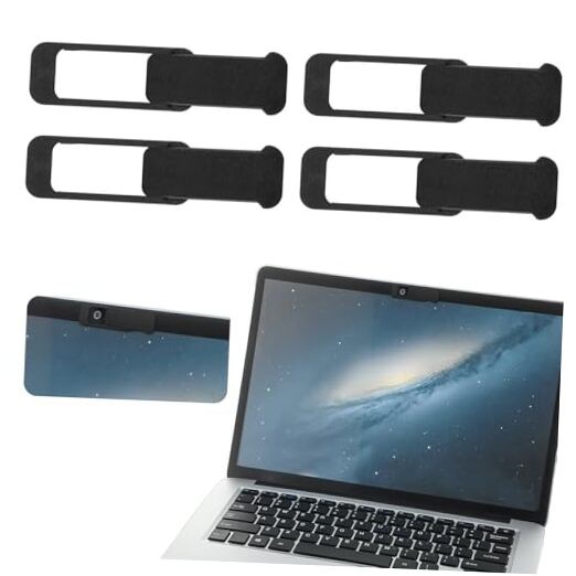 Laptop Camera Cover - 4Pcs Slide for Privacy - Safe for Laptop