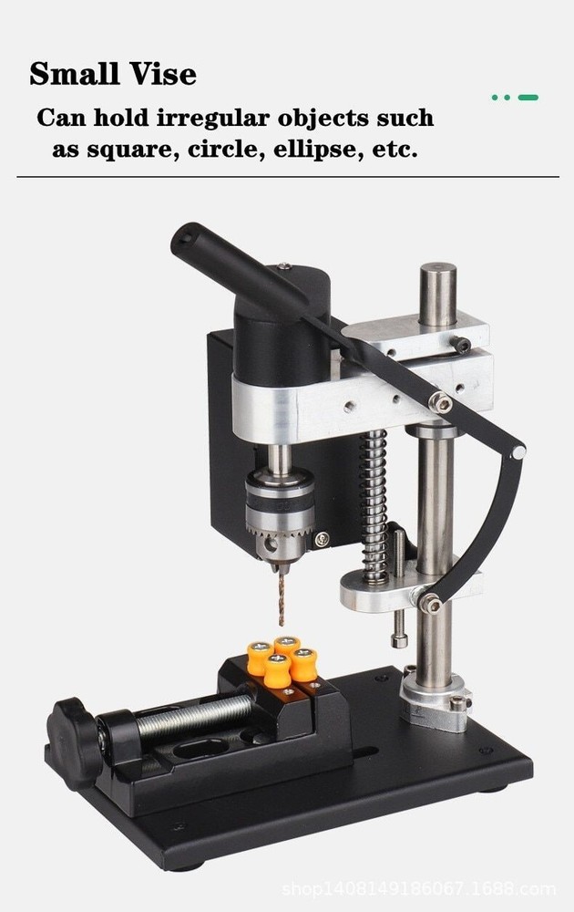 Small Bench Drill Desktop Portable Stand Desktop Precision Drilling Machine Tool