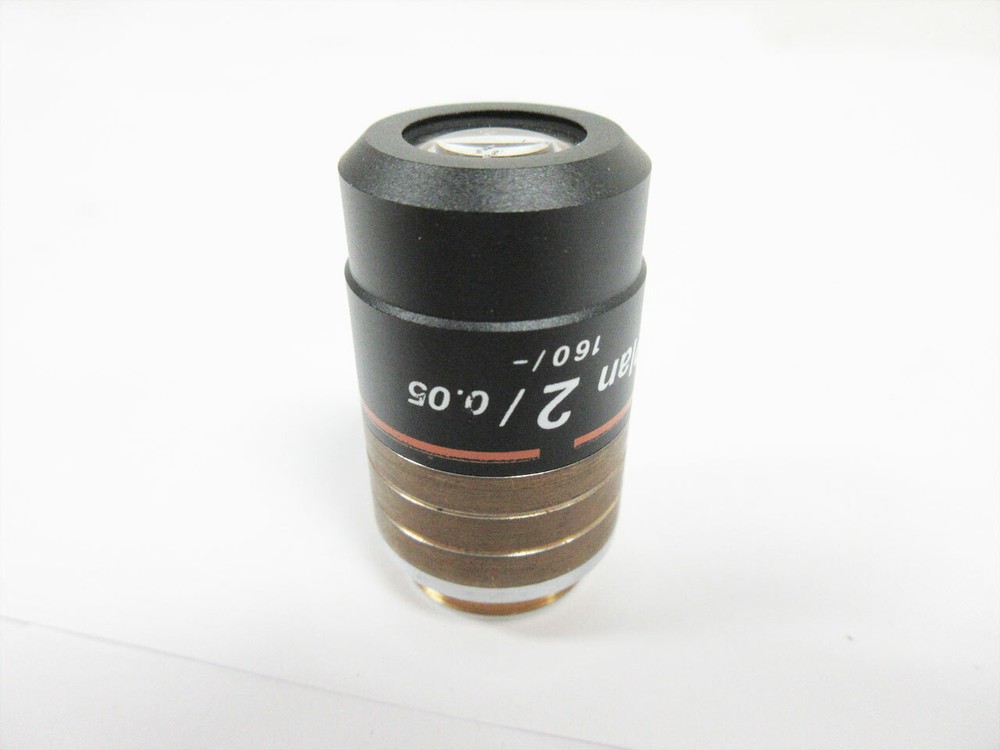 NIKON PLAN 2 / 0.05 /160 / - MICROSCOPE OBJECTIVE 2X - PARTS ONLY