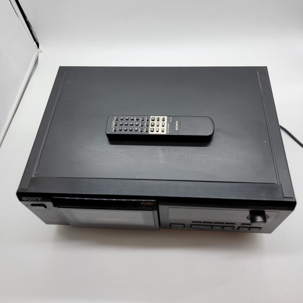 Sony CDP-CX50 50 Disc +1 CD Mega Storage Changer Player Carousel - With Remote!