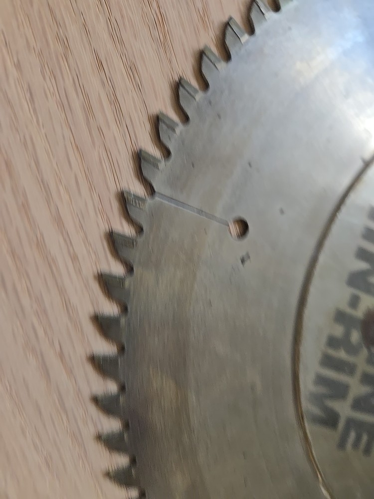 Forrest Duraline Thin-rim 10 Inch Blade 80 teeth- Missing One