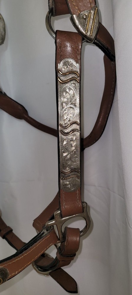 Showmanship Halter - silver embellishments