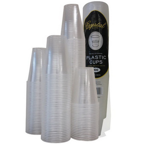 Crystal Ware Polypropylene Disposable Cold Cup, 5 oz. | 100/Pack, 25 Pack/Case