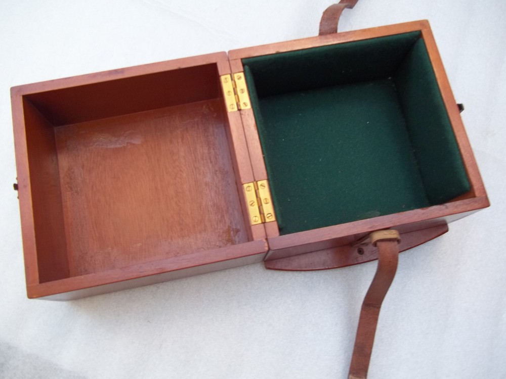 Antique Marine Chronometer Guard Case