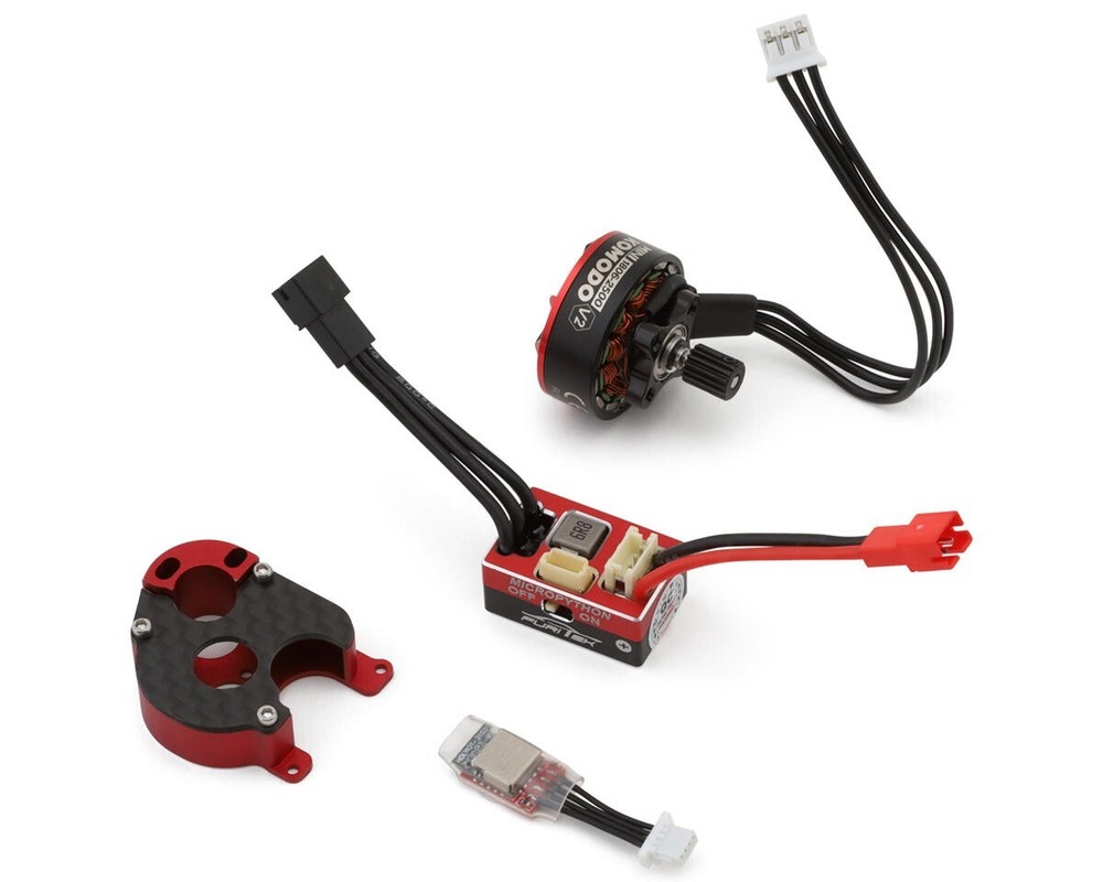 MicroSilk 2025 Brushless System with MicroPython + MiniKomodo For Axial FRU2631