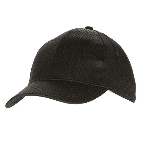 Unisex Cool Vent Baseball Cap Black