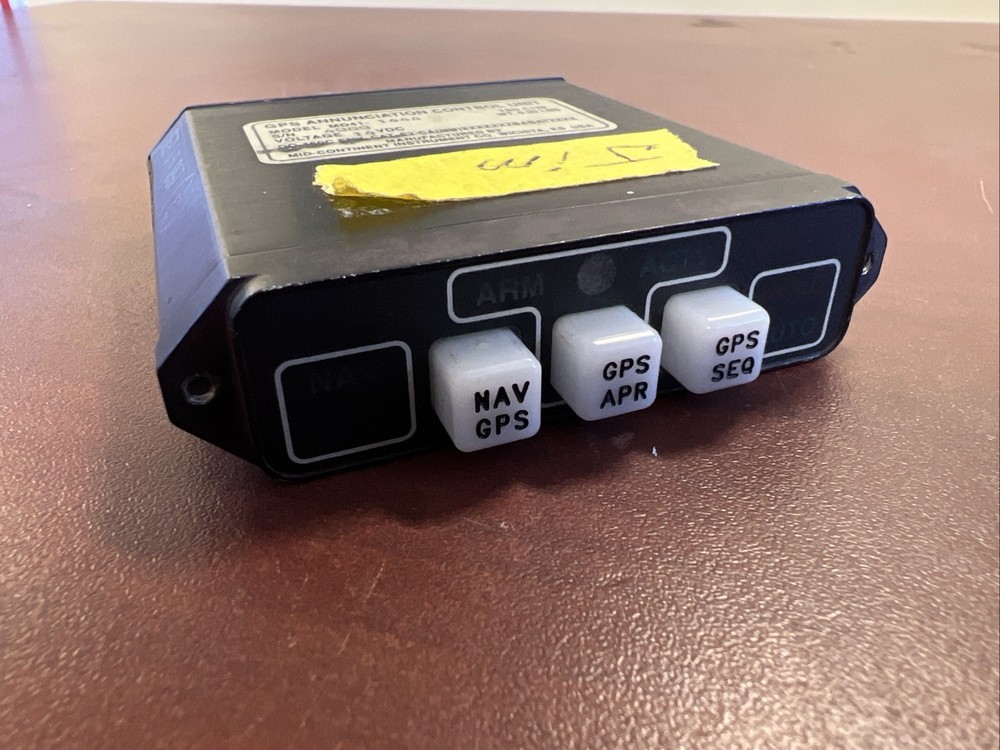 Mid Continent MD41-1444 Annunciation Control Unit 14VDC MD41-