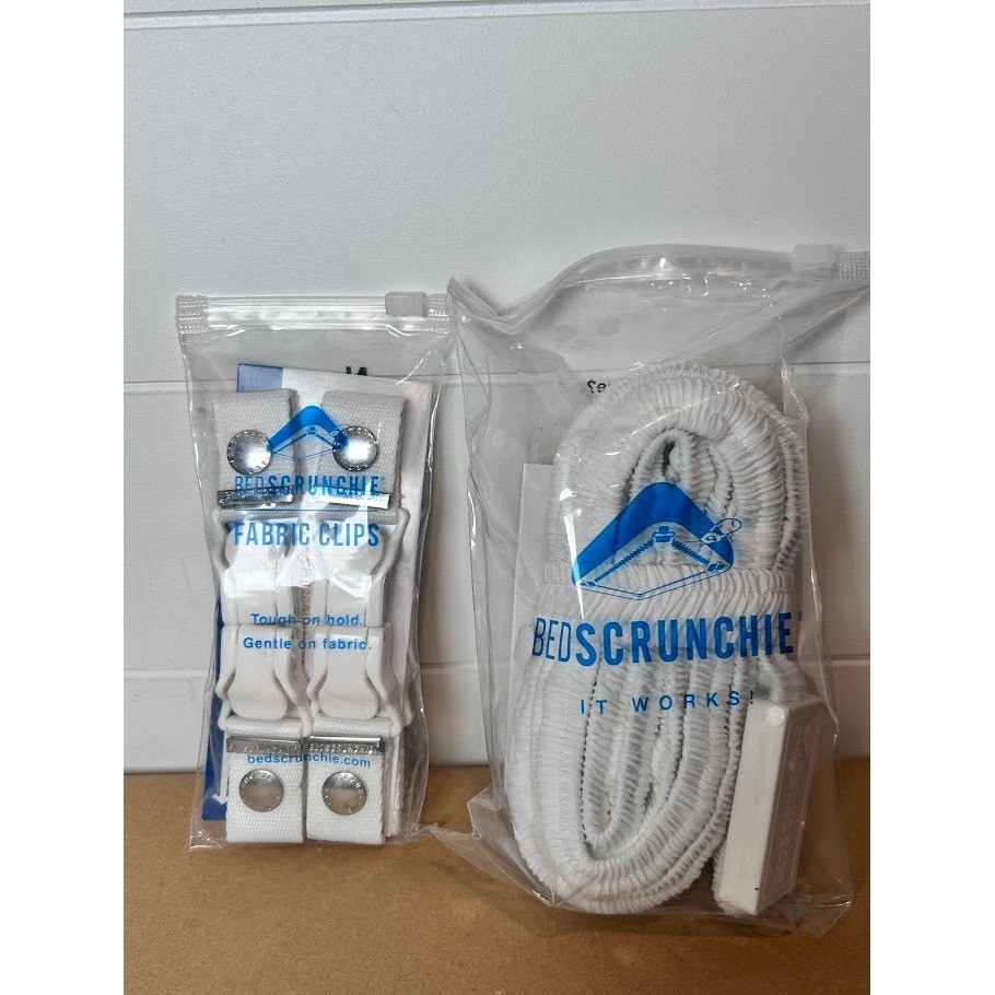 Bed Scrunchie 3-in-1 Sheet Adapter Holder Extender 360° Bed Sheet Tightner