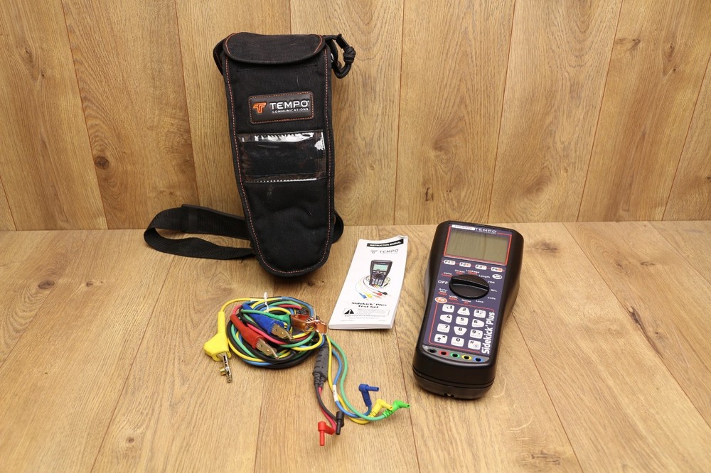 Tempo Sidekick Plus 1155-5010 Cable Tester Meter