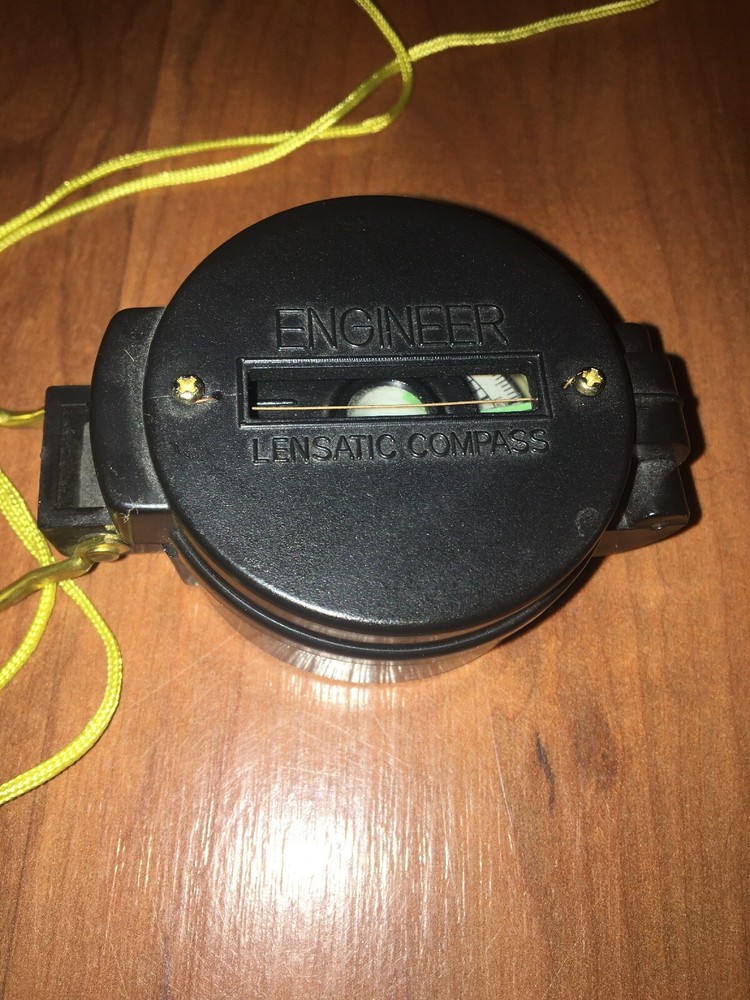 Vintage Engineer Lensatic Directional Compass