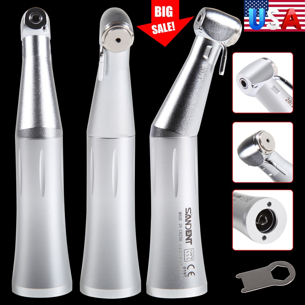 Dental 20:1 Reduction Implant Contra Angle E-Type Handpiece