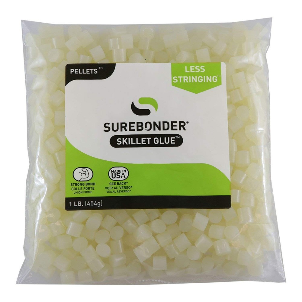 Cream-Colored Diamond Cube Glue Pellets: Low-Stringing Formula for Art & Craft