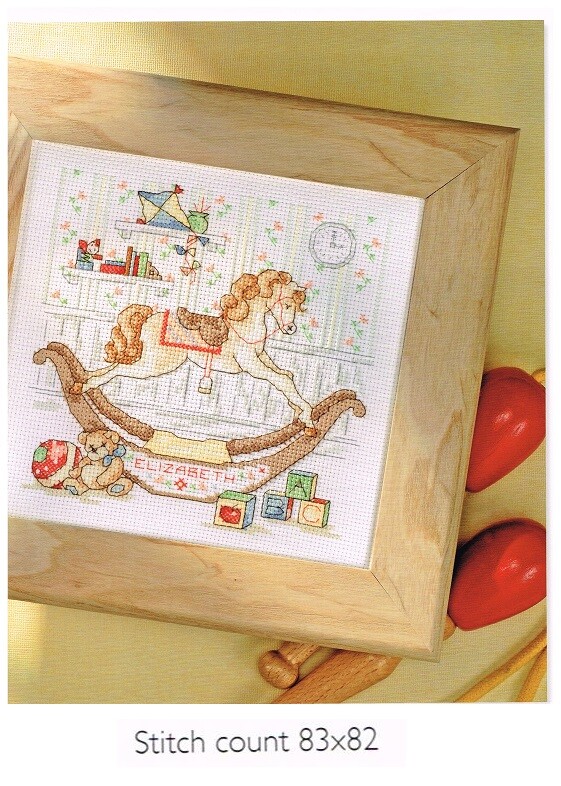 TOY ROOM CROSS STITCH PATTERN ONLY  - HGG
