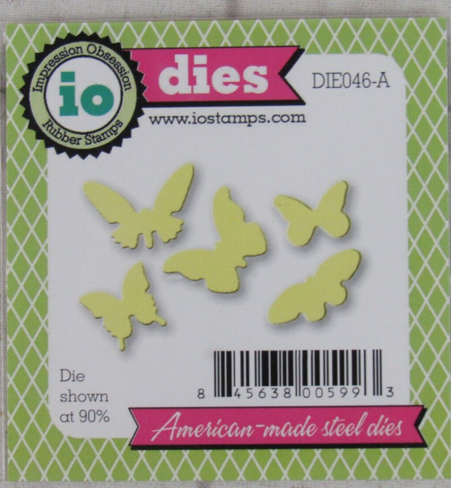 Impression Obsession Butterfly Set Die Cut, DIE046-A