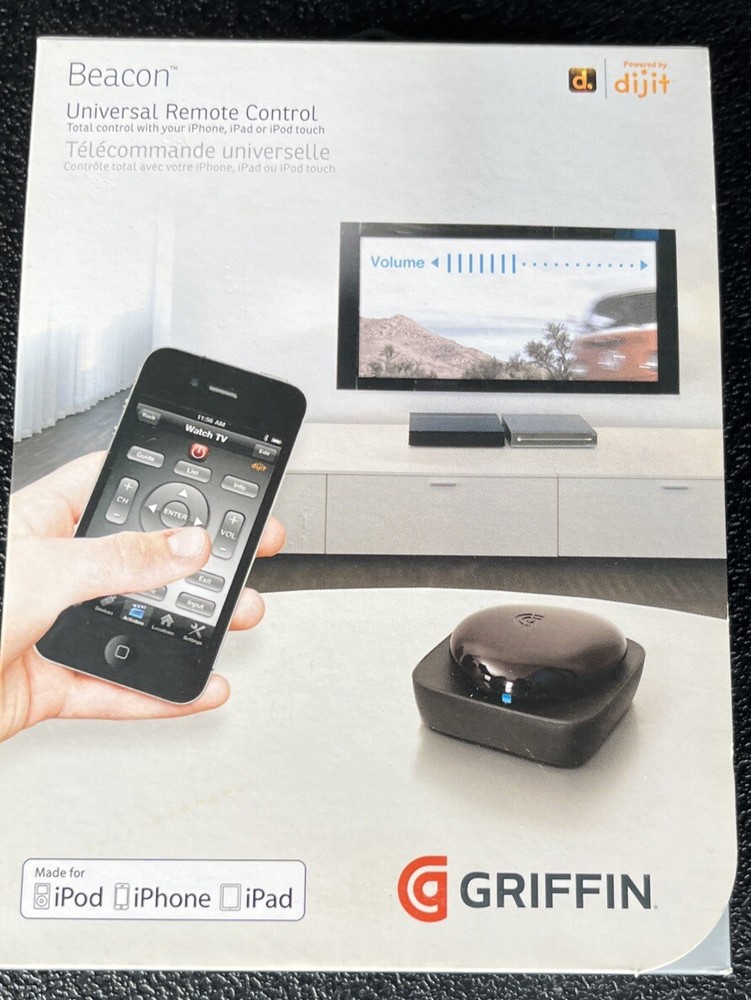 Beacon Universal Remote Control for iPod Touch iPhone and iPad  by GRIFFIN
