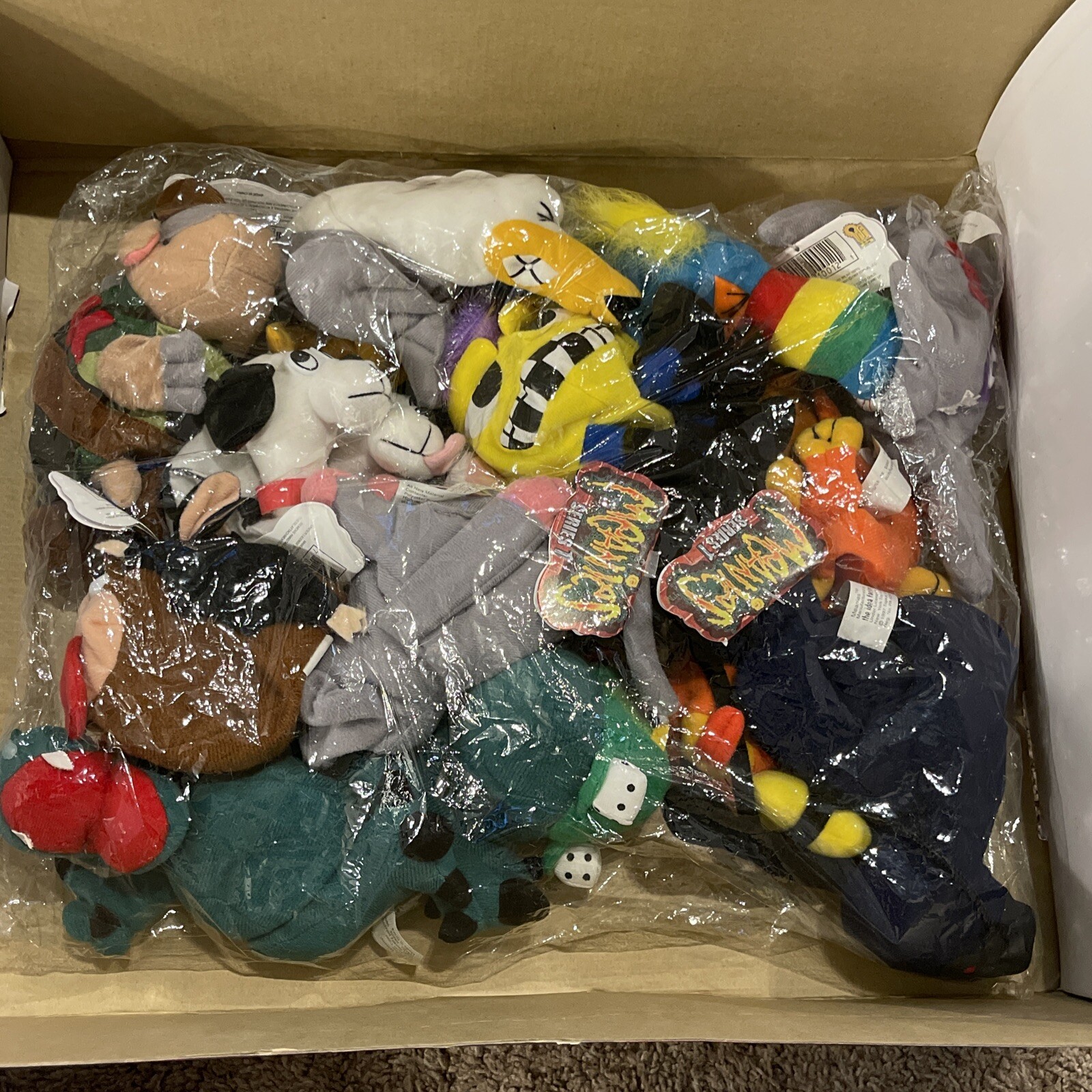 Box Of Meanies 1998 The Tough Mean Beanbags New In Packaging 13 Meanies Total