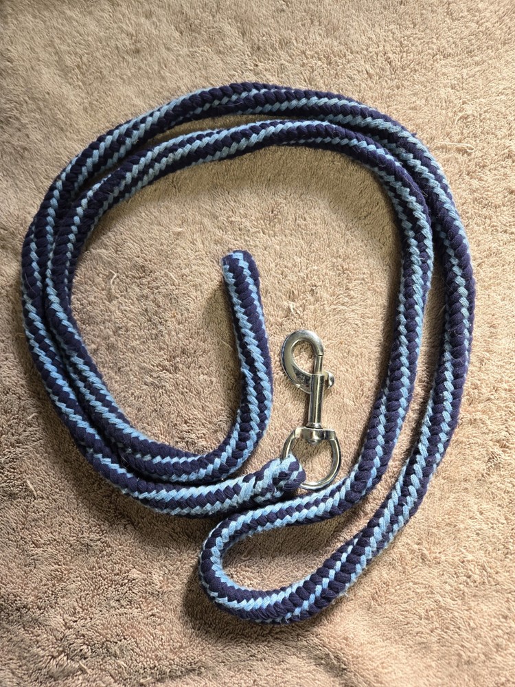 Lead Rope Dark And Light Blue