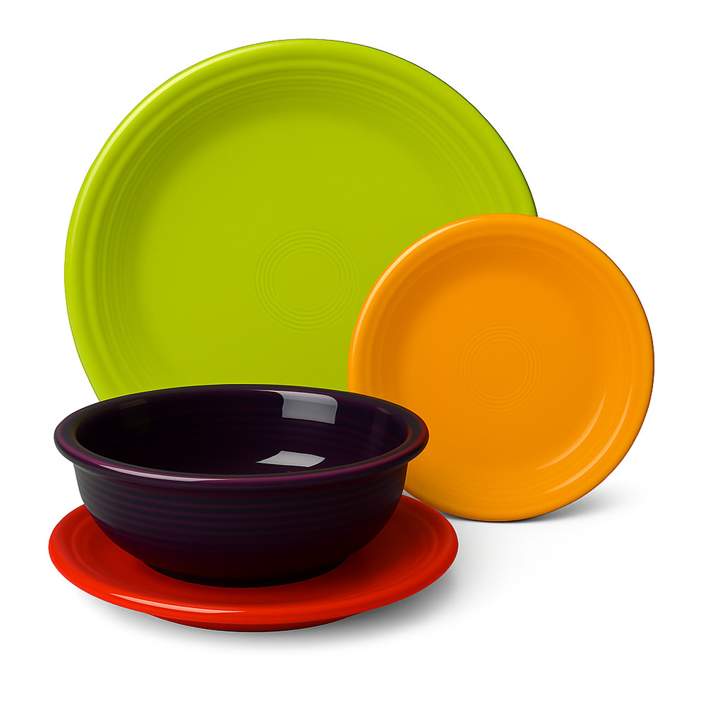 Fiesta 4-Piece Classic Dinnerware set