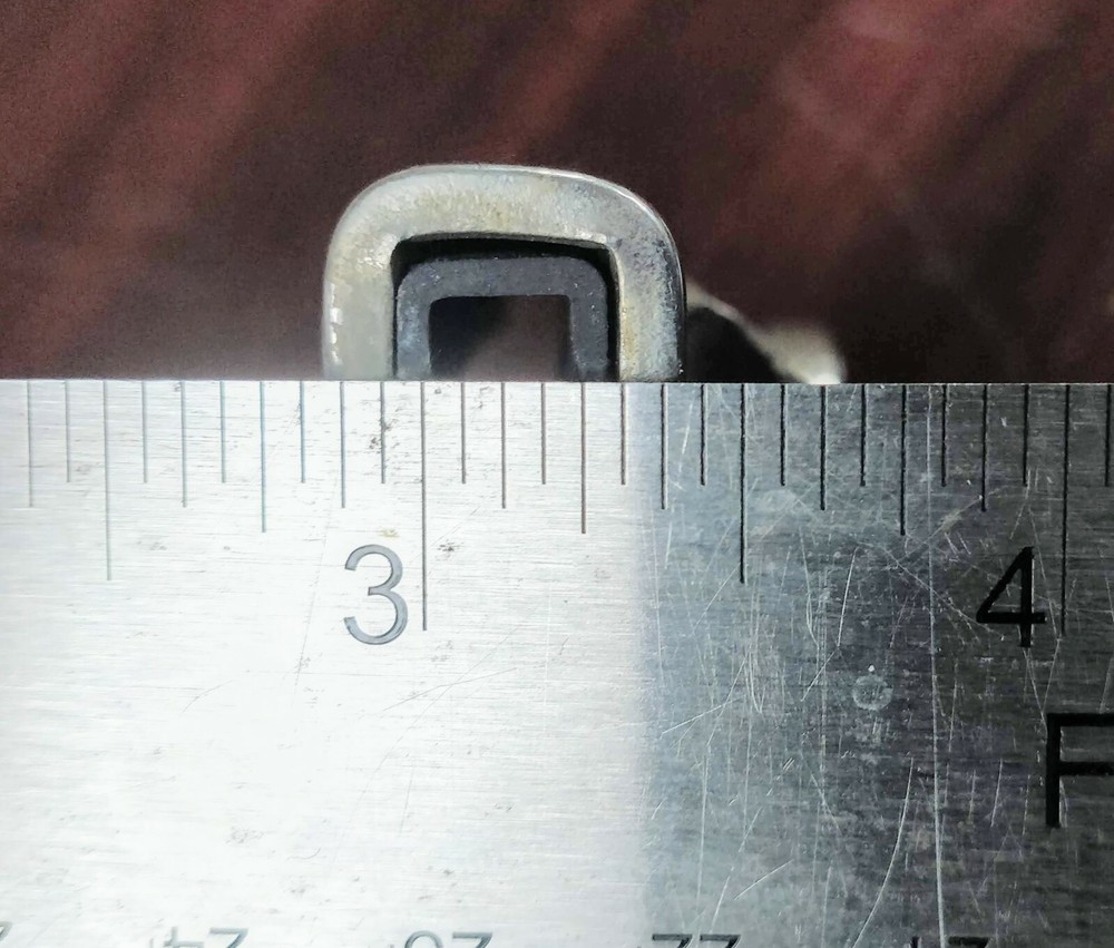 Spinnaker Angled Pole Slider 1/4", Stainless Steel