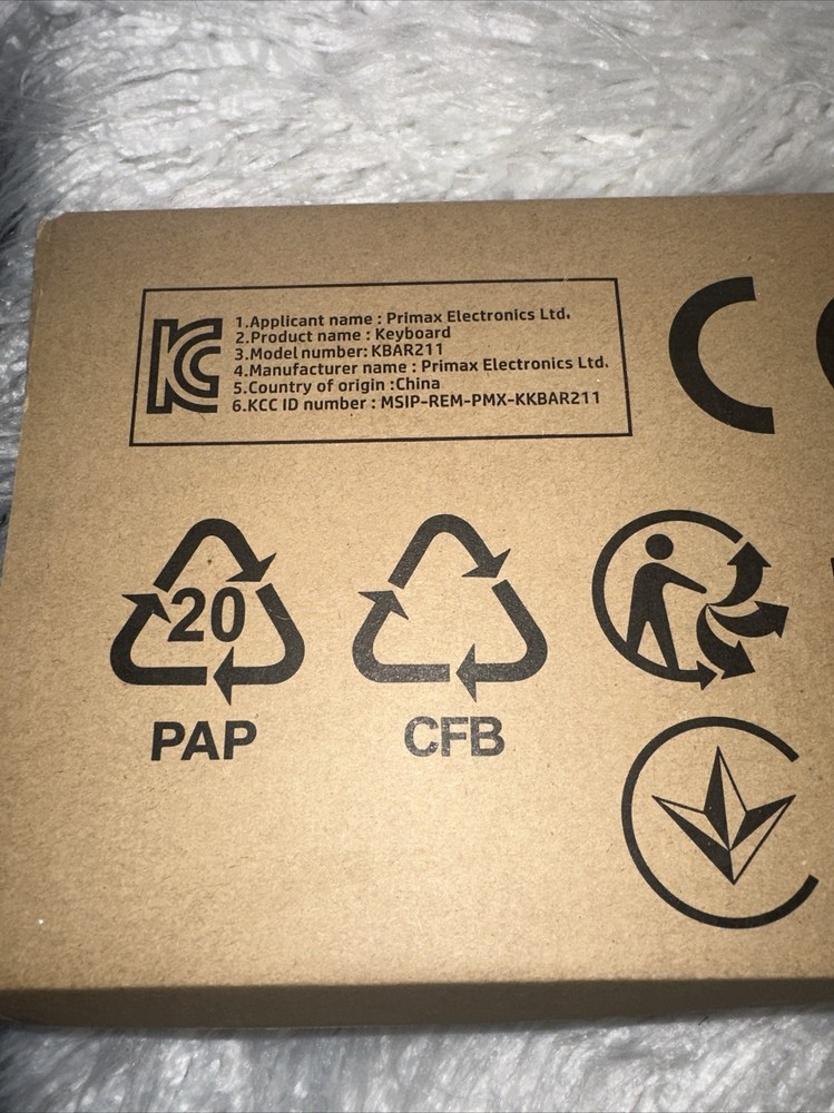 Primax Electronics Keyboard