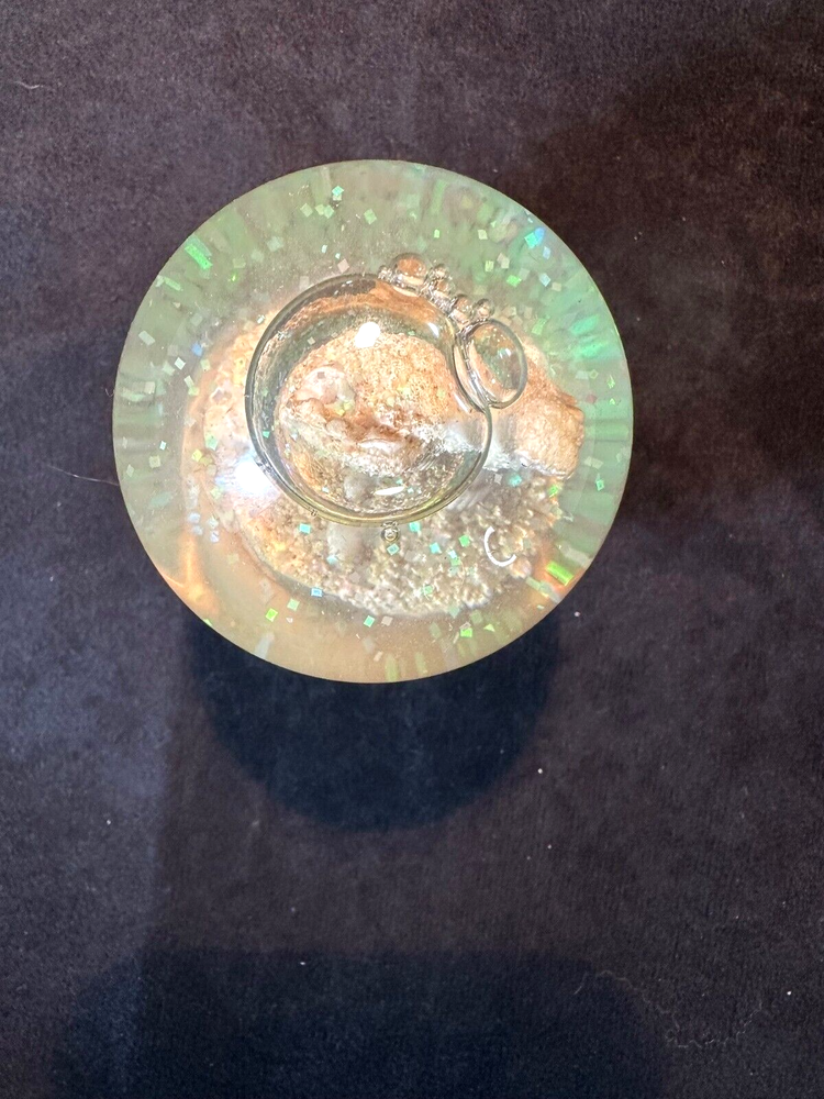 Beach Sand, Shells and Turtles Miniature Snow Globe