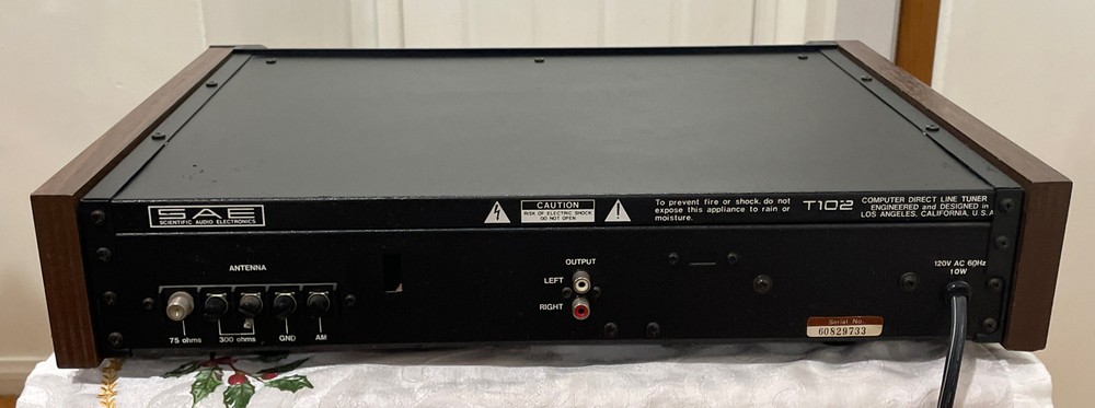 SAE T102 Digital Tuner