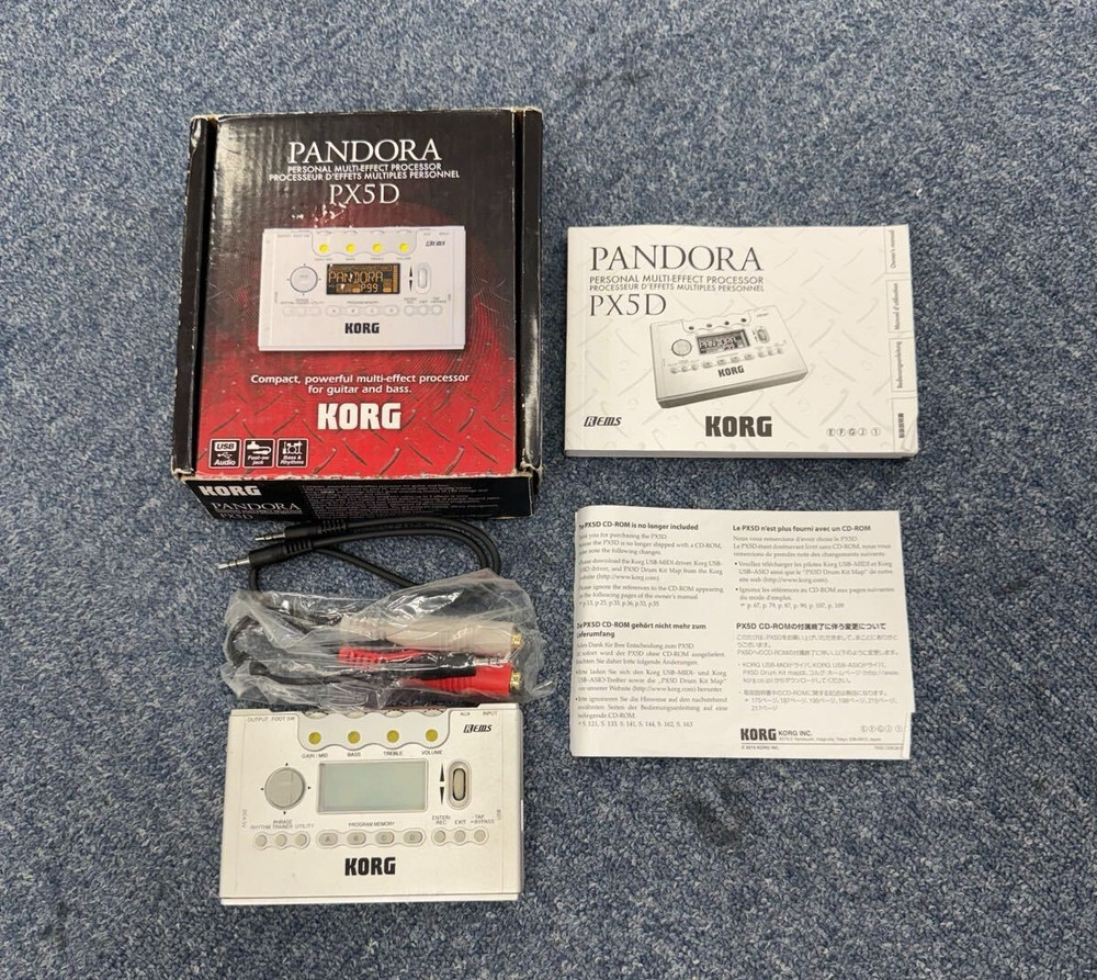 Korg Pandora PX5D Guitar Multi Effects Processor free shipping