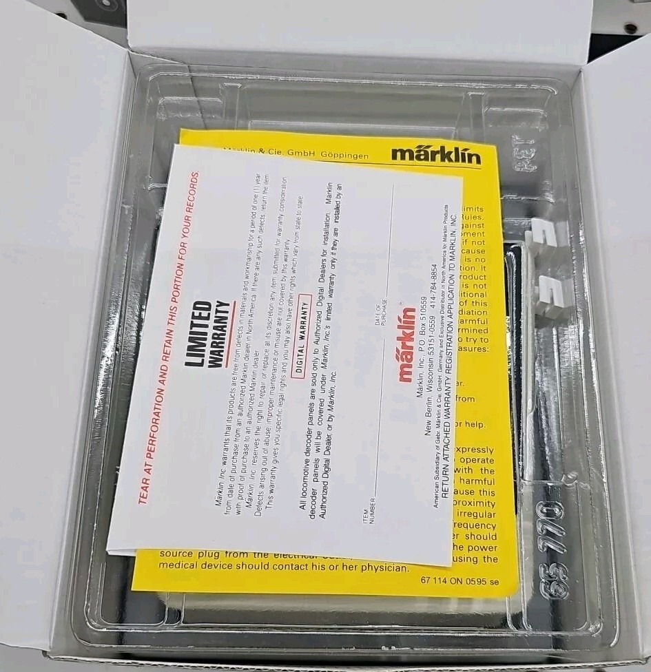 Marklin Digital Keyboard Control Unit Item #6040