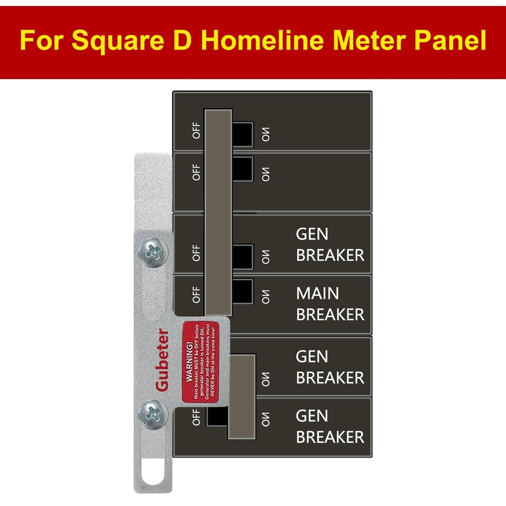 Generator Interlock Kit Compatible With Square D Generator Interlock Kit For Hom