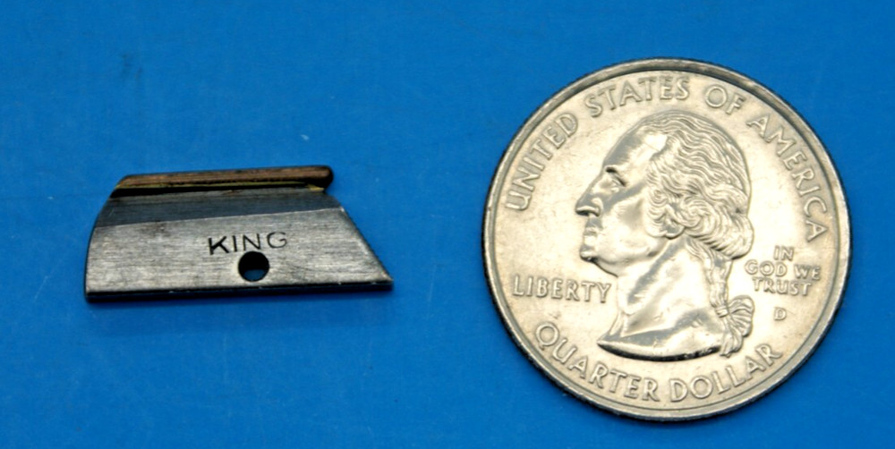 KING COPPER BEAD BLADE SIGHT INSERT - VINTAGE ORIGINAL