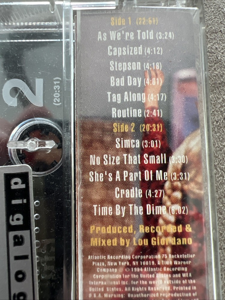 SAMIAM CLUMSY CASSETTE EMO HARDCORE PUNK ROCK