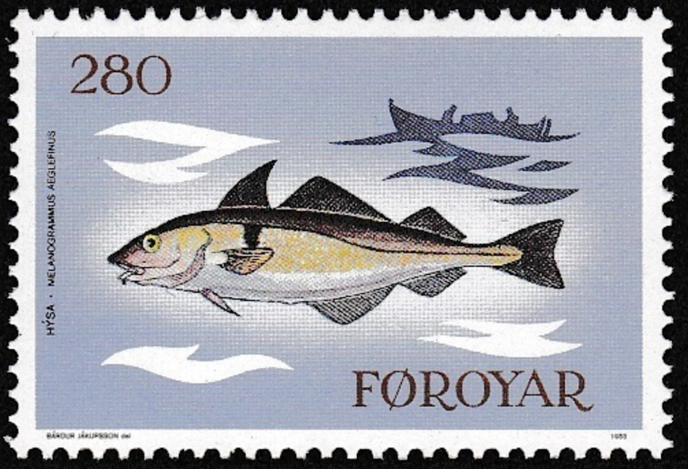 Faroe #Mi87 MNH 1983 Fish Cusk [98]
