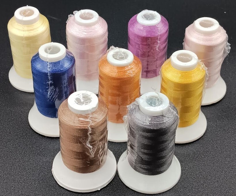 15 Spools Machine Embroidery Thread~Polyester 550 yards~New in Package