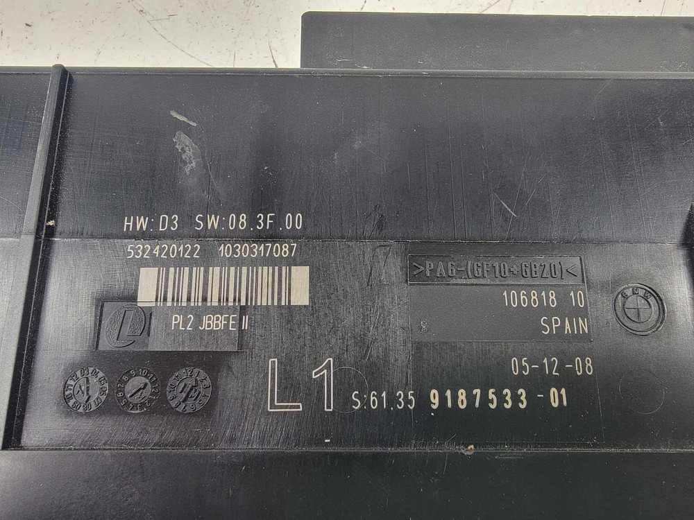 08-13 BMW E90 E92 E93 M3 OEM Body Control Module BCU BCM