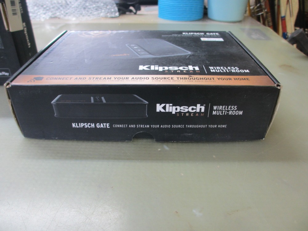 1 NEW Klipsch® Gate Wireless Music Adapter w/ Play-Fi