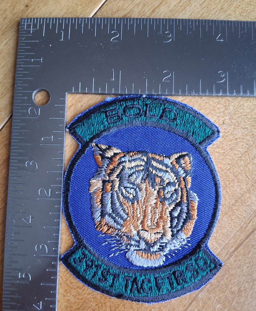 391st Tactical Fighter Squadron - USAF Air Force "Bold" Patch 1982