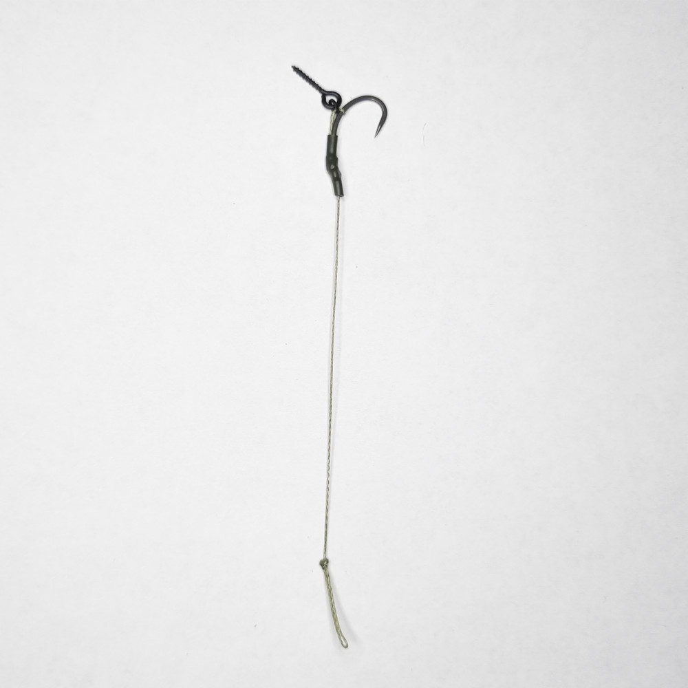 Solid PVA Bag Carp Rigs - 10 Pack! 7 Variants! (Sizes: 4, 6 or 8)