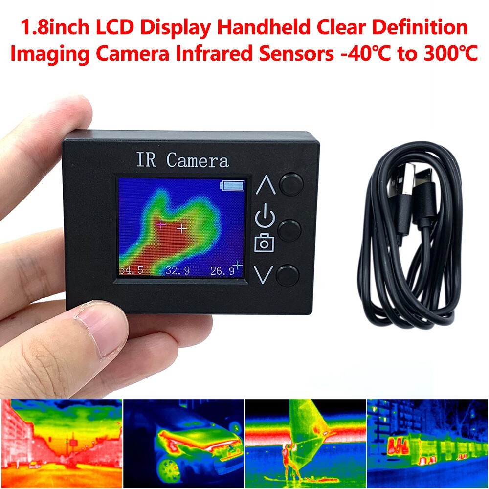 Infrared Thermal Imager Digital Camera Handheld Temperature Sensor -40℃-300℃