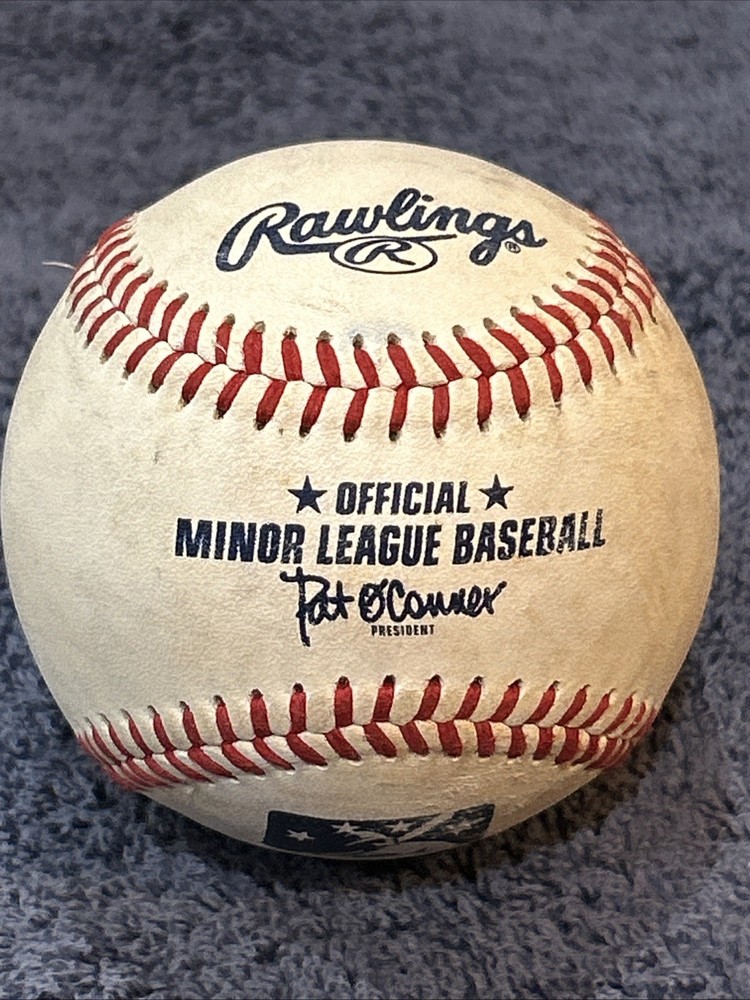 tate dillon signed baseball autograph ball auto D