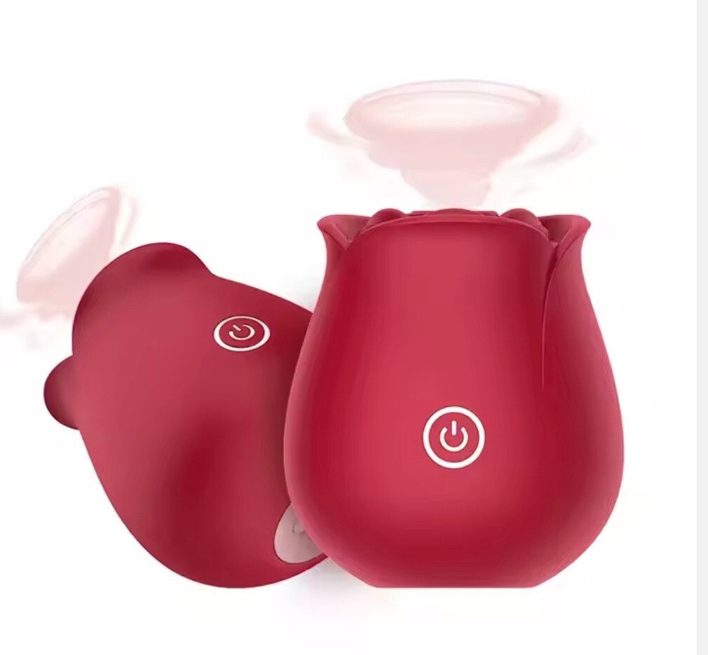 POPULAR Rose Clitoral Pleasure Point Oral Sucking Vibrating 10 Speed Sex Toy
