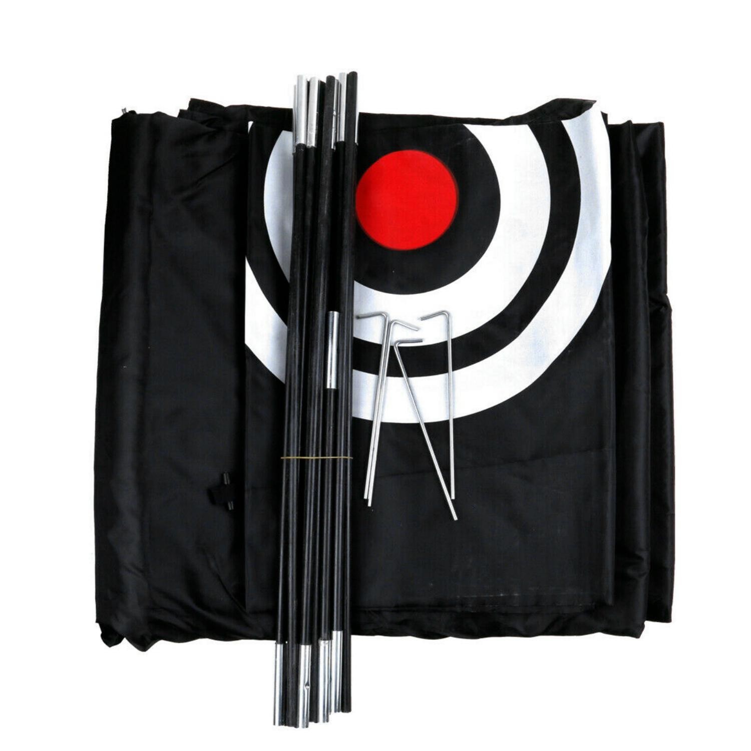 Golf Net Training Aids Practice Nets Driving Hitting w/ Target Cloth Carry Bag