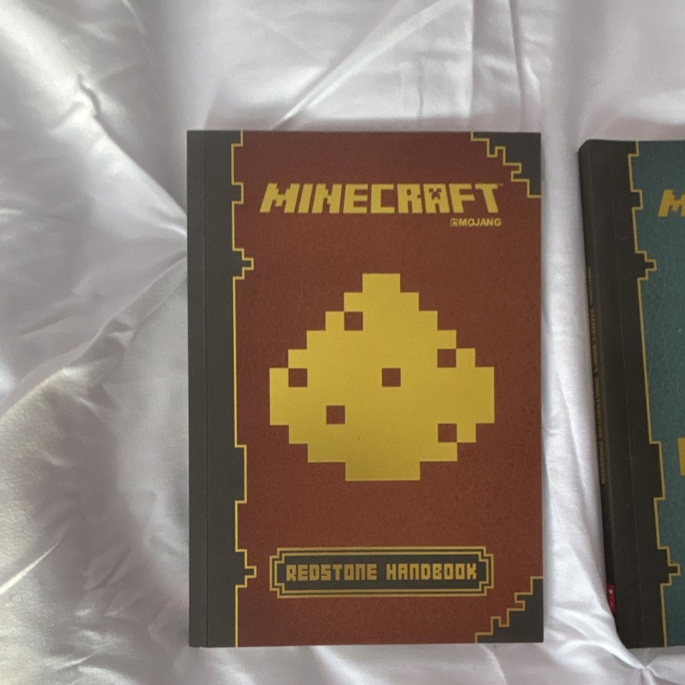 Mojang Minecraft Strategy Guide Set: Redstone, Construction, Essential, Combat