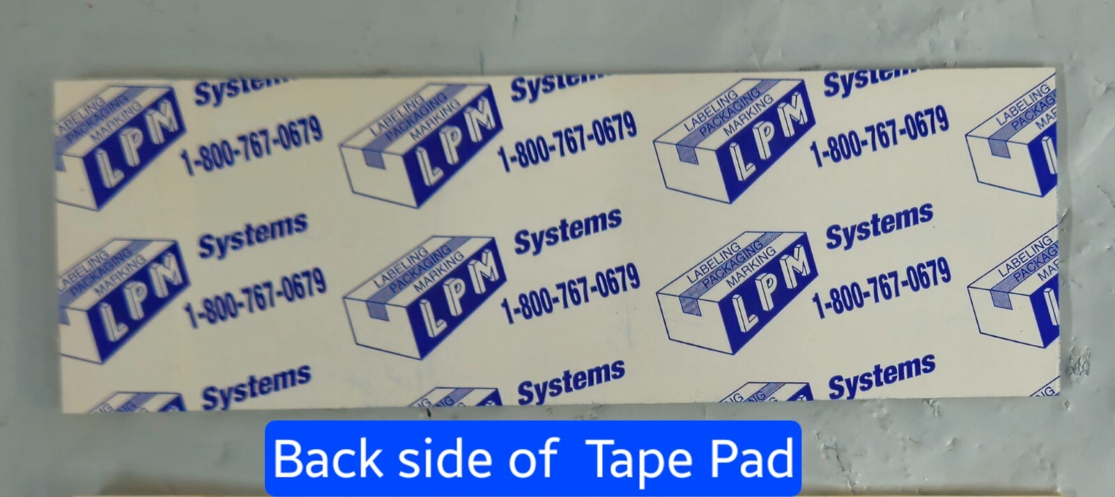 3M 3750P Packaging Tape Pads, Transparent- 1 Box=40 Pads, 25 sheets per pad