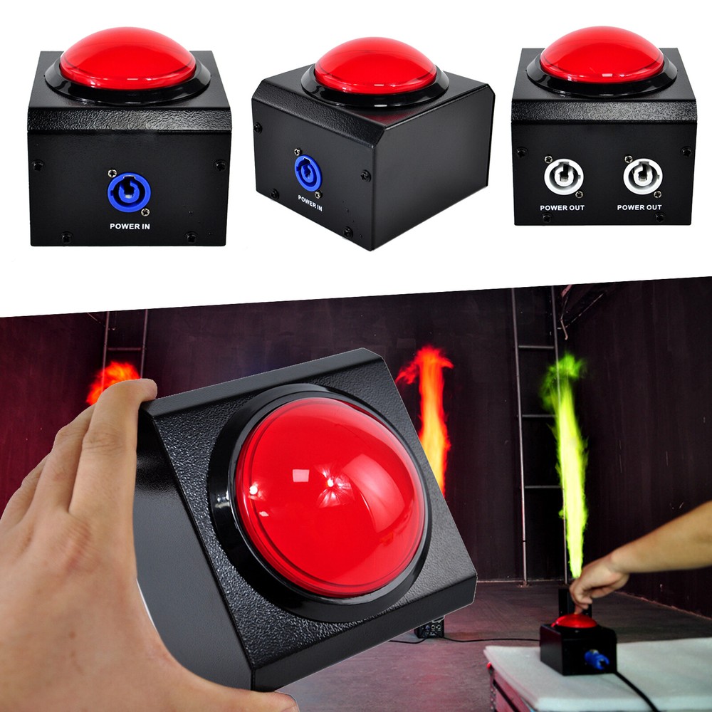 Manual Press Controller Stage Effect Carbon Dioxide Column Fire Flame Thrower US