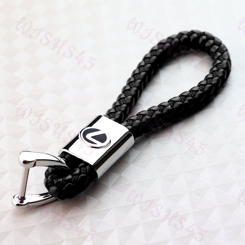 Set For Lexus Racing Car Center Armrest Cushion Mat Pad Cover + Black Keychain