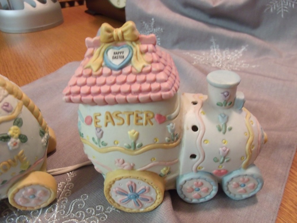 Easter Bunny Train NightLight for Nursery