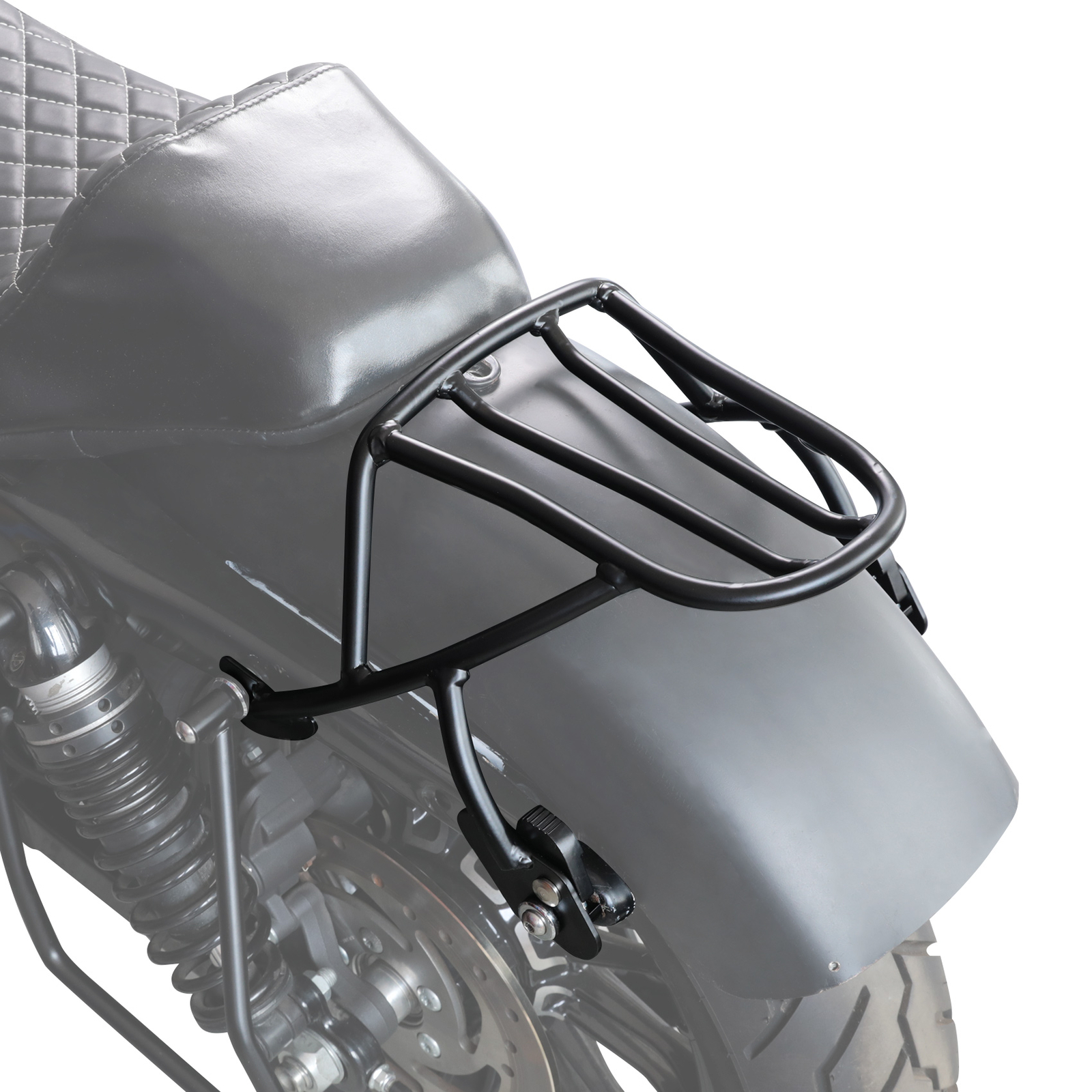 Detachable Solo Luggage Rack Fit For Harley Sportster Iron 883 1200 48 72 04-22